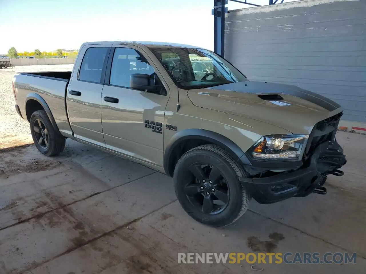 4 Photograph of a damaged car 1C6RR6GT3KS722593 RAM 1500 2019