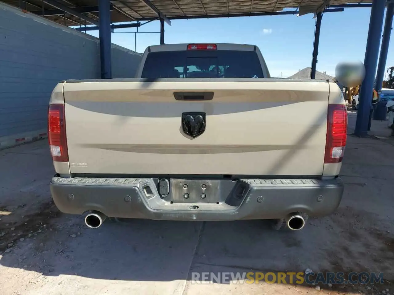 6 Photograph of a damaged car 1C6RR6GT3KS722593 RAM 1500 2019