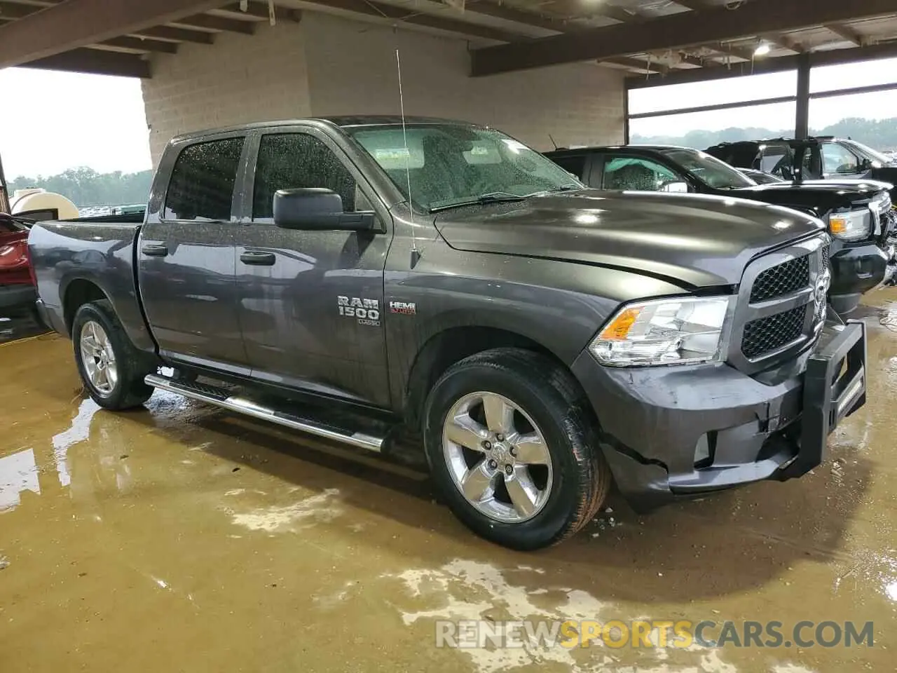4 Photograph of a damaged car 1C6RR6KT0KS546268 RAM 1500 2019