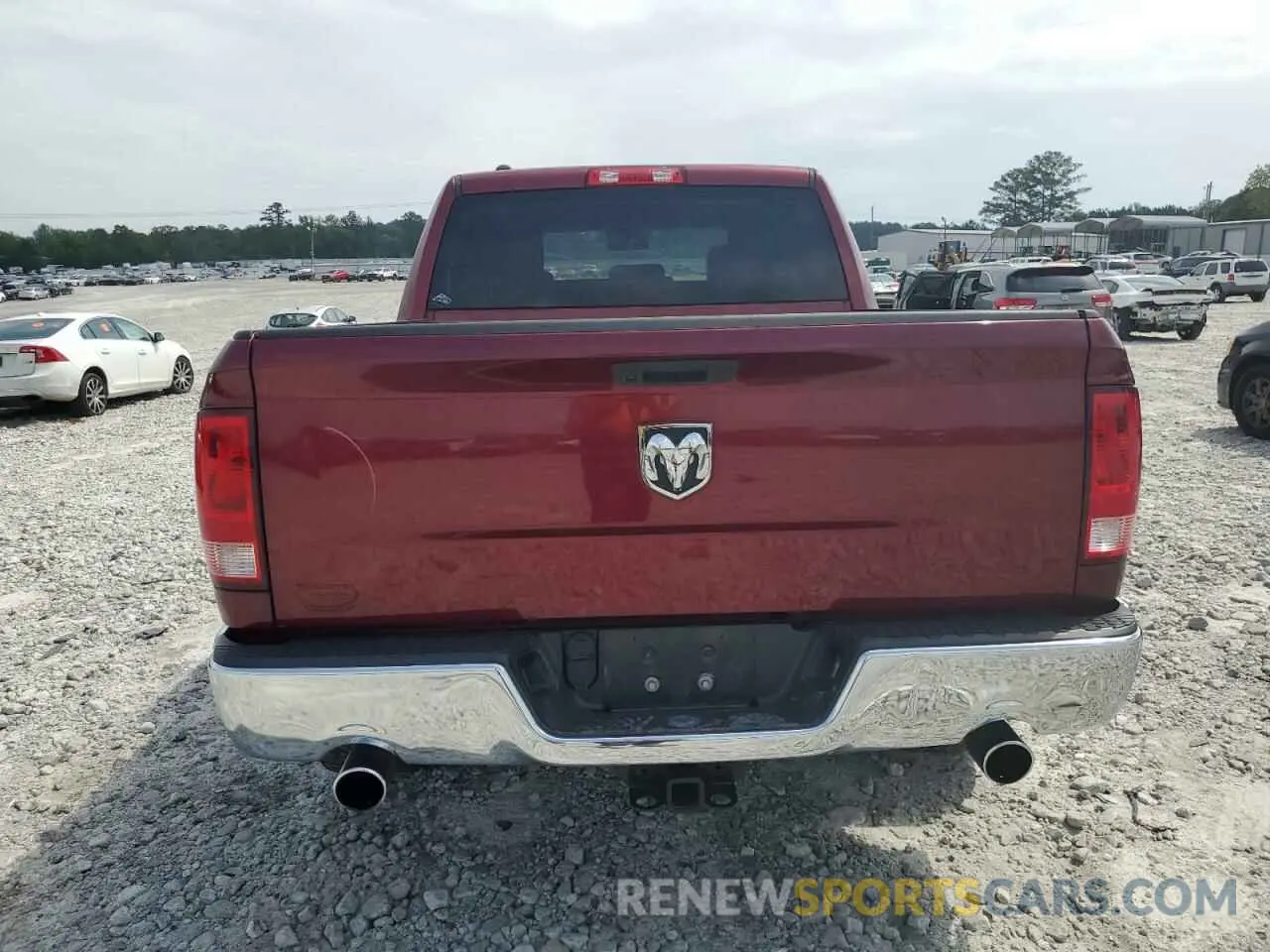 6 Photograph of a damaged car 1C6RR6KT8KS750560 RAM 1500 2019