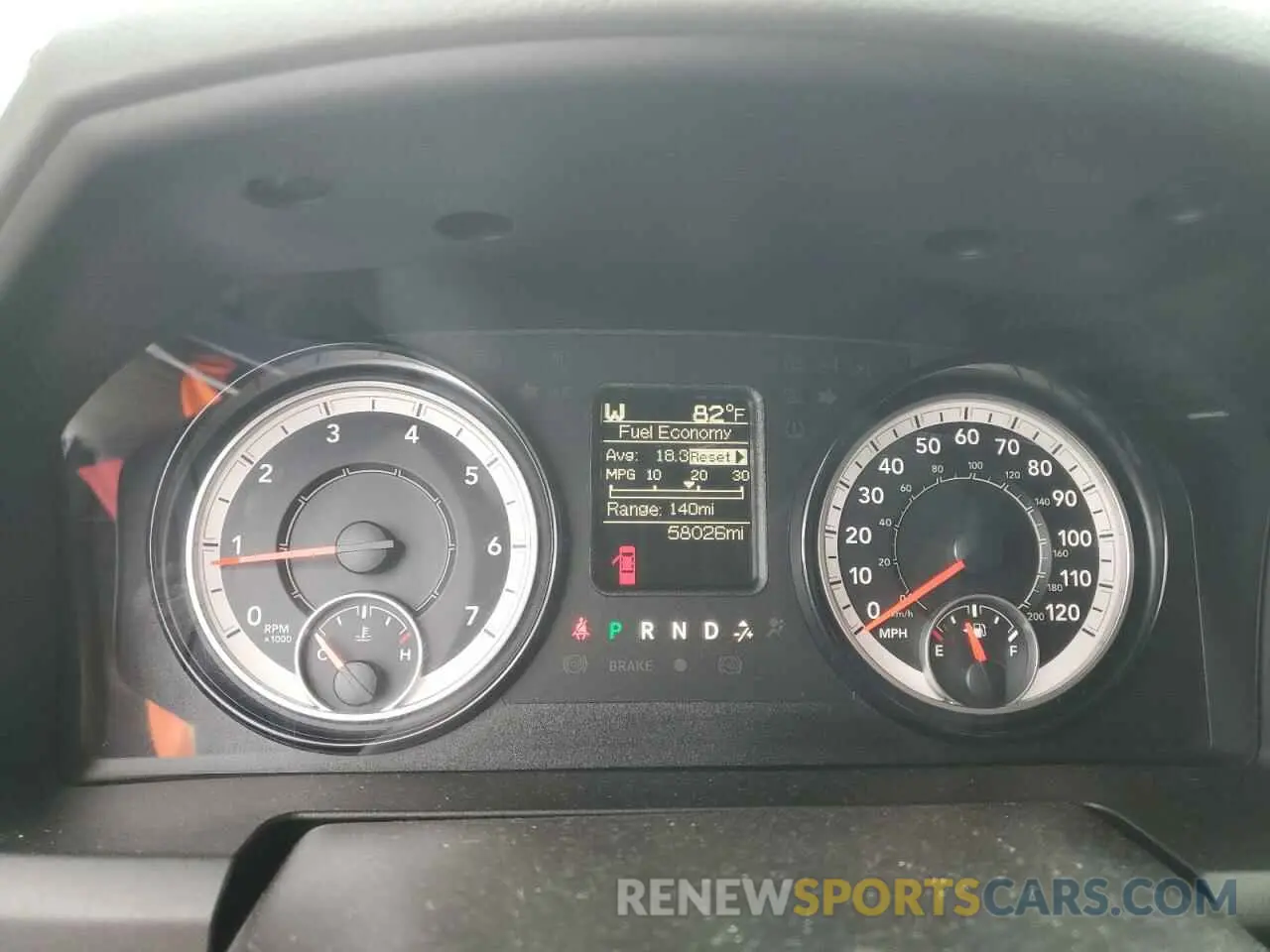 9 Photograph of a damaged car 1C6RR6LG5KS633424 RAM 1500 2019