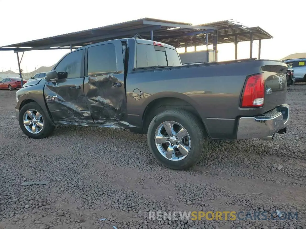 2 Photograph of a damaged car 1C6RR6LT0KS548892 RAM 1500 2019