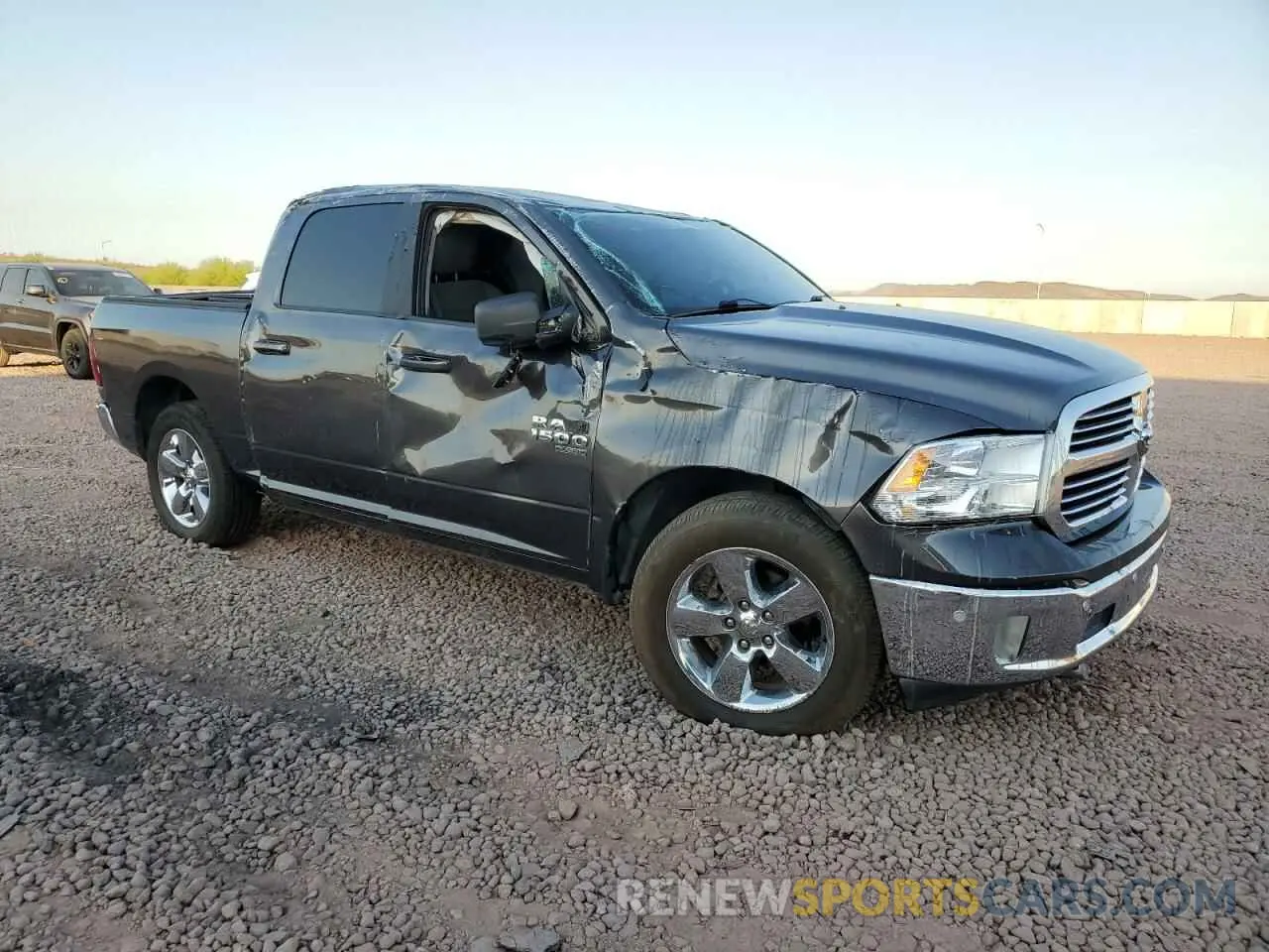 4 Photograph of a damaged car 1C6RR6LT0KS548892 RAM 1500 2019