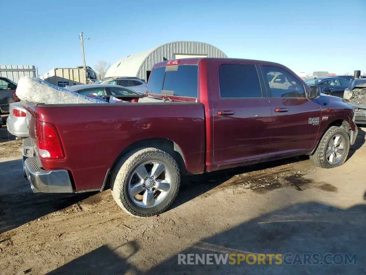3 Photograph of a damaged car 1C6RR6LT0KS622313 RAM 1500 2019