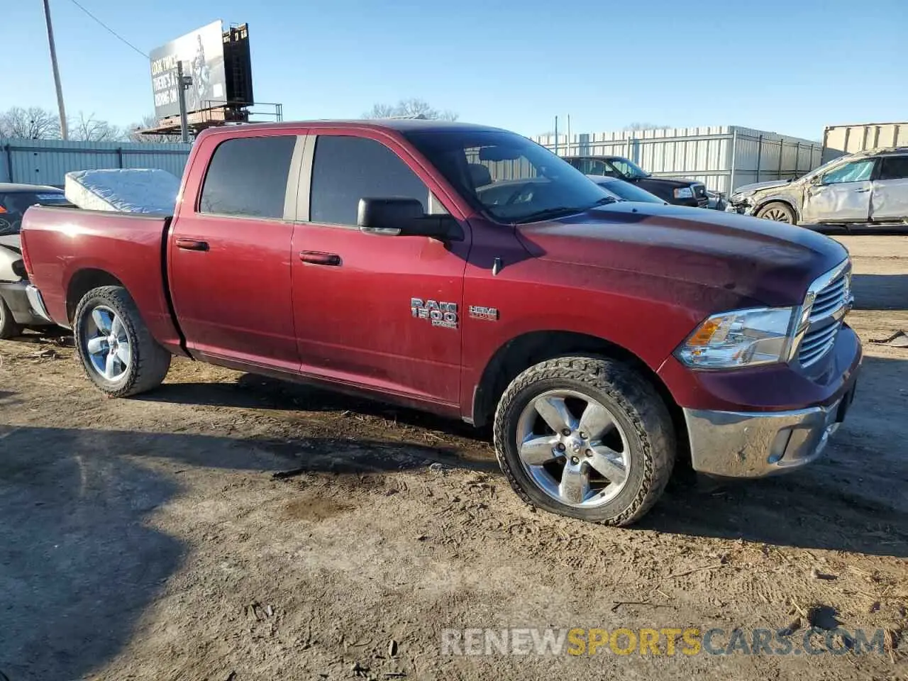 4 Photograph of a damaged car 1C6RR6LT0KS622313 RAM 1500 2019