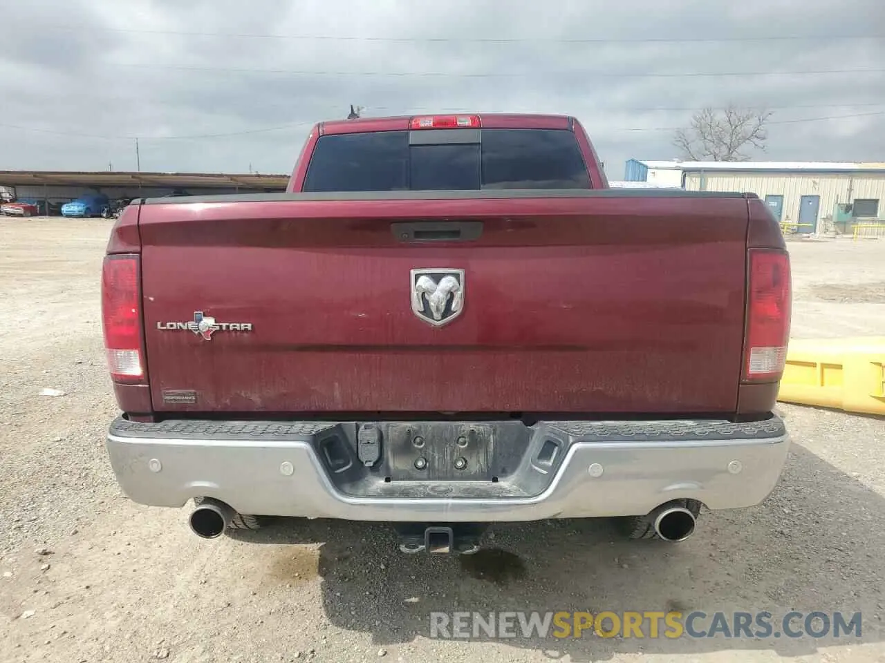 6 Photograph of a damaged car 1C6RR6LT2KS573700 RAM 1500 2019