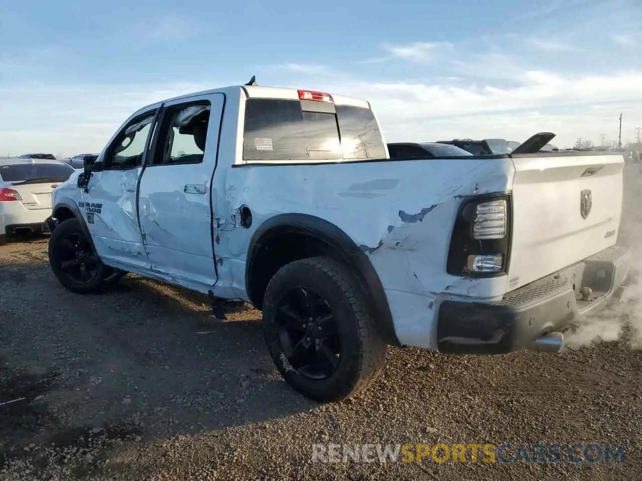 2 Photograph of a damaged car 1C6RR6LT2KS661372 RAM 1500 2019