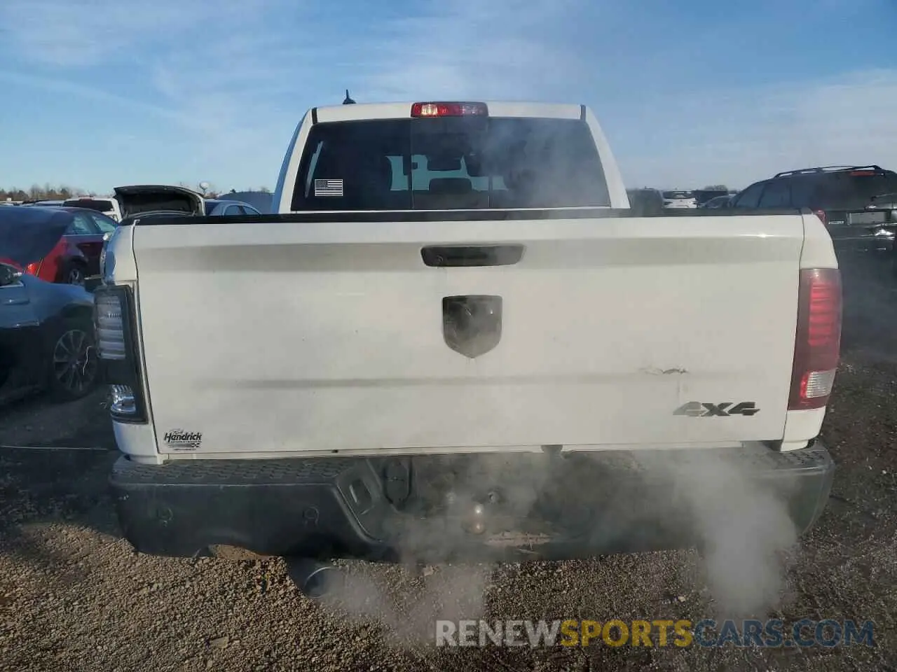 6 Photograph of a damaged car 1C6RR6LT2KS661372 RAM 1500 2019