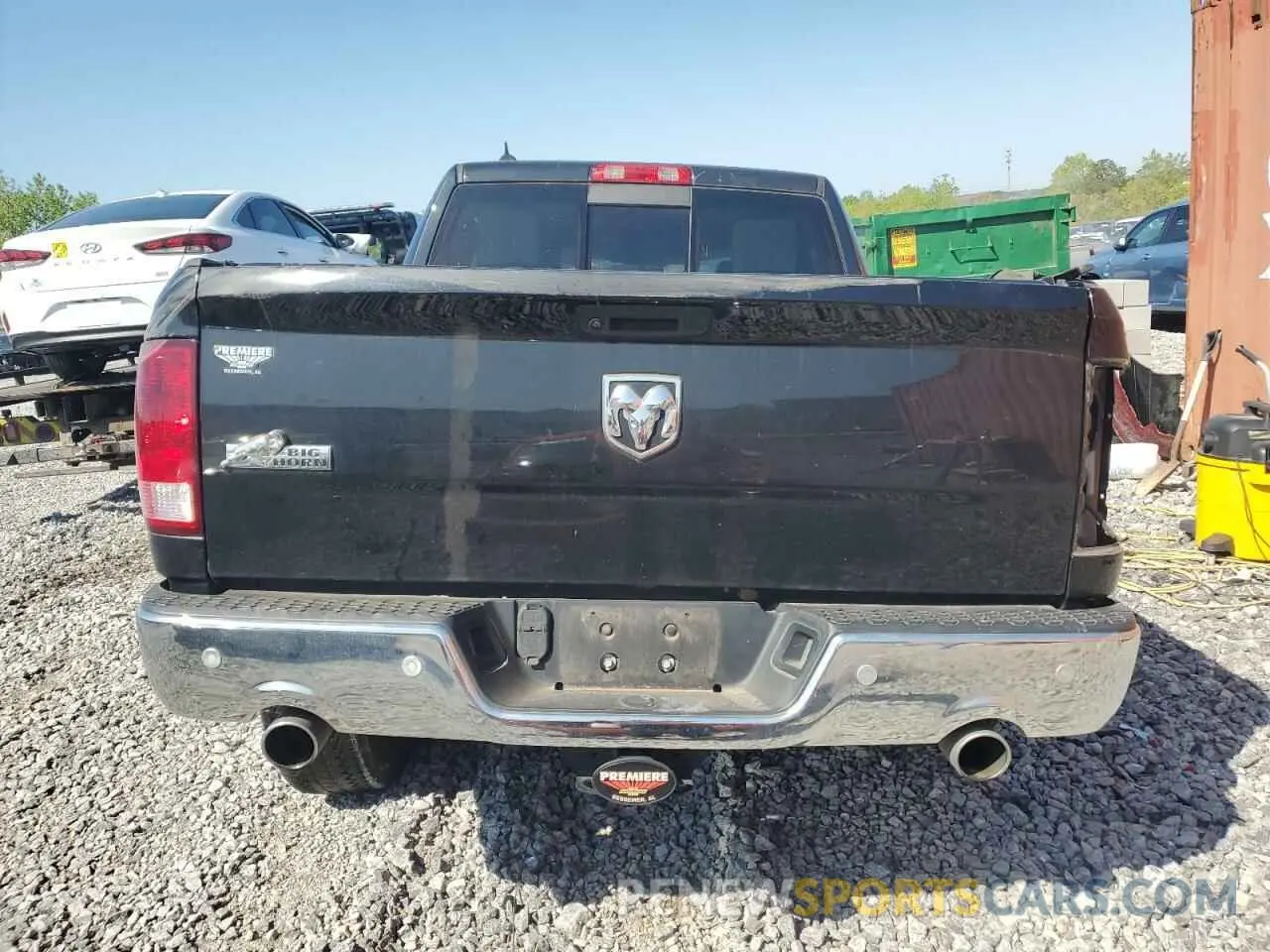 6 Photograph of a damaged car 1C6RR6LT3KS573477 RAM 1500 2019