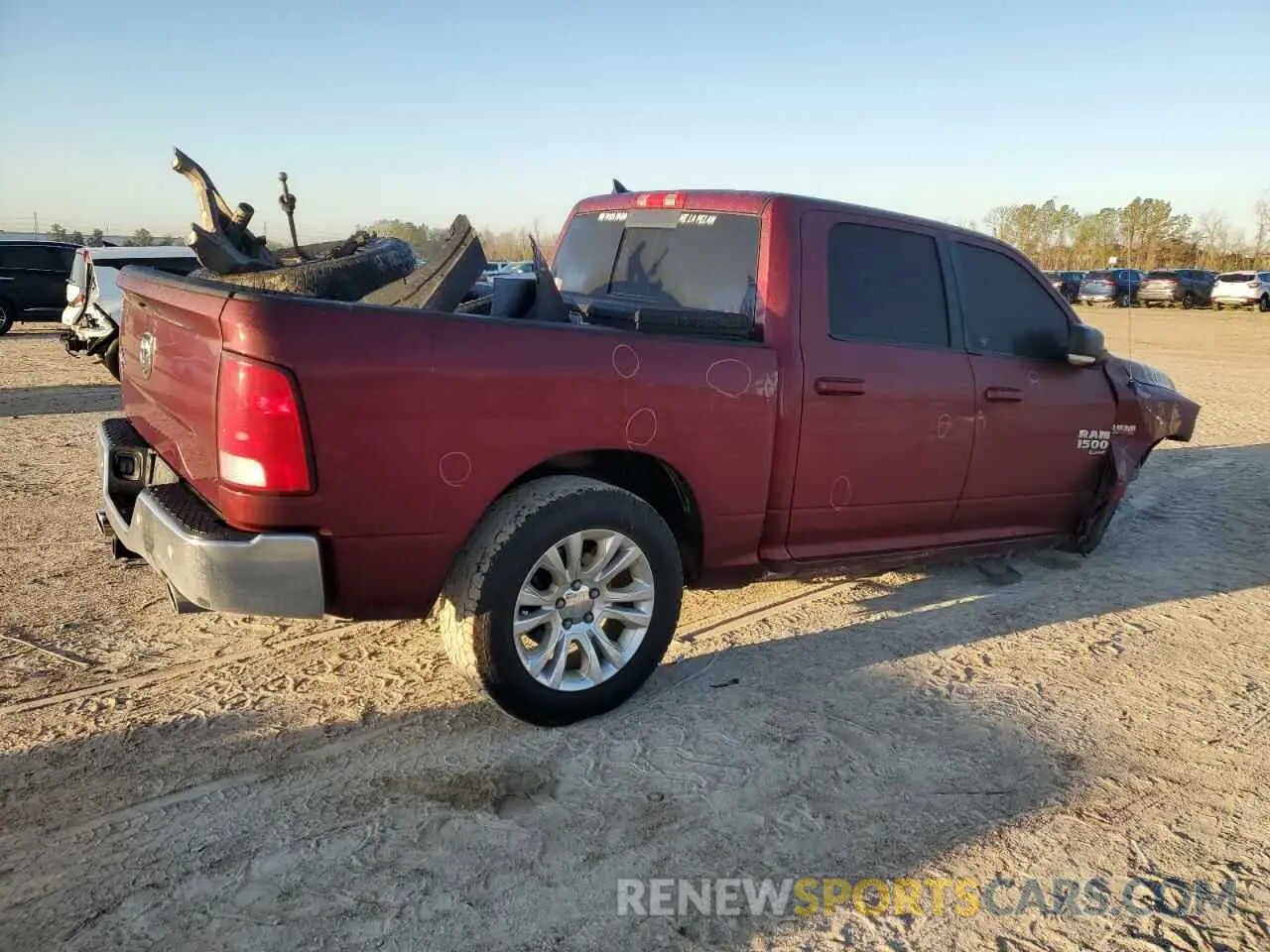 3 Photograph of a damaged car 1C6RR6LT4KS573777 RAM 1500 2019