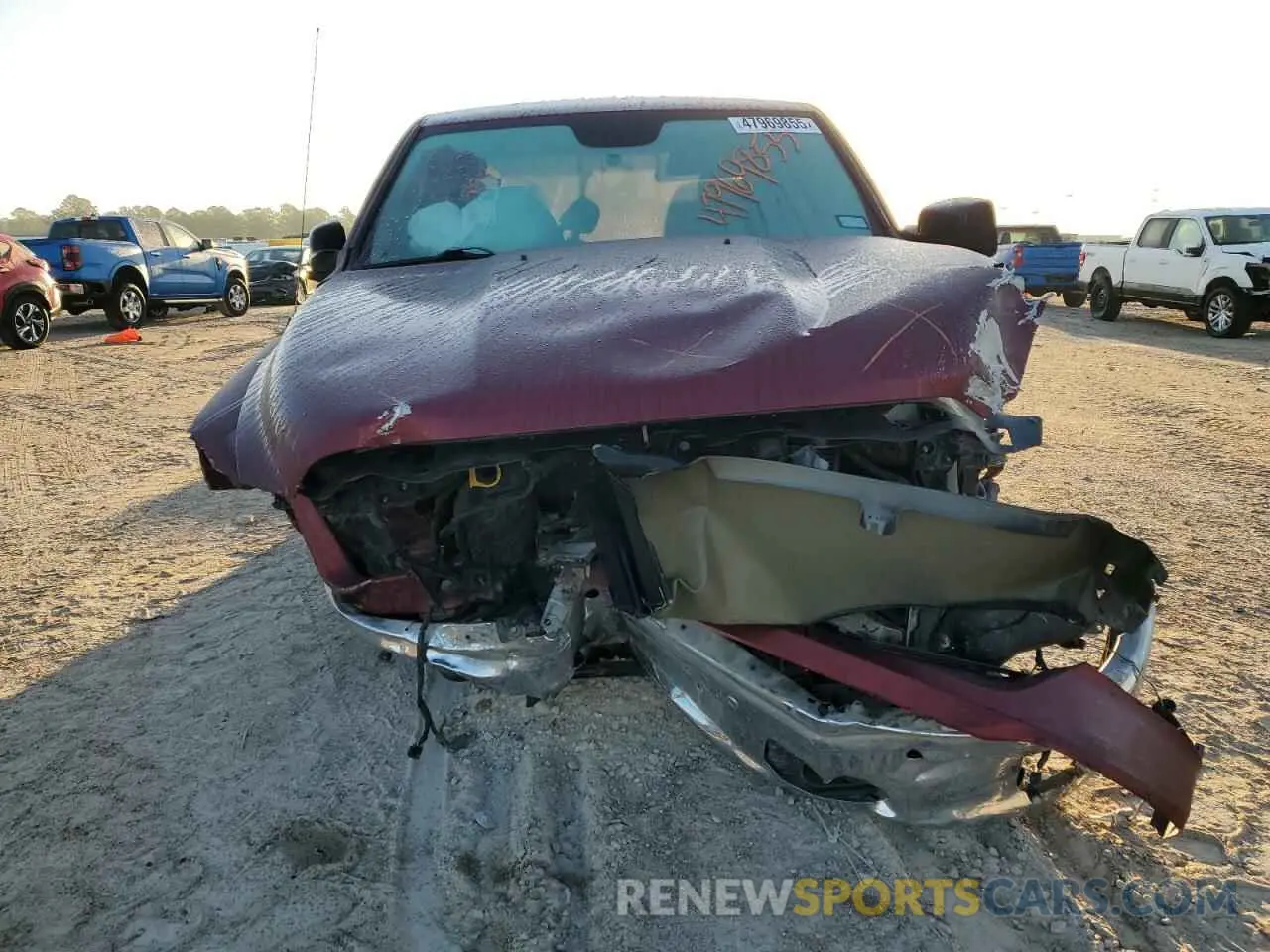 5 Photograph of a damaged car 1C6RR6LT4KS573777 RAM 1500 2019