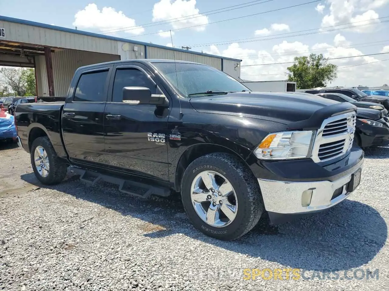 4 Photograph of a damaged car 1C6RR6LT4KS627188 RAM 1500 2019