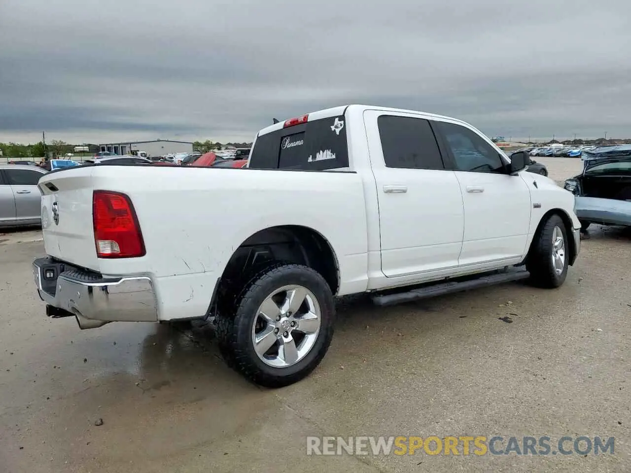 3 Photograph of a damaged car 1C6RR6LT5KS537130 RAM 1500 2019
