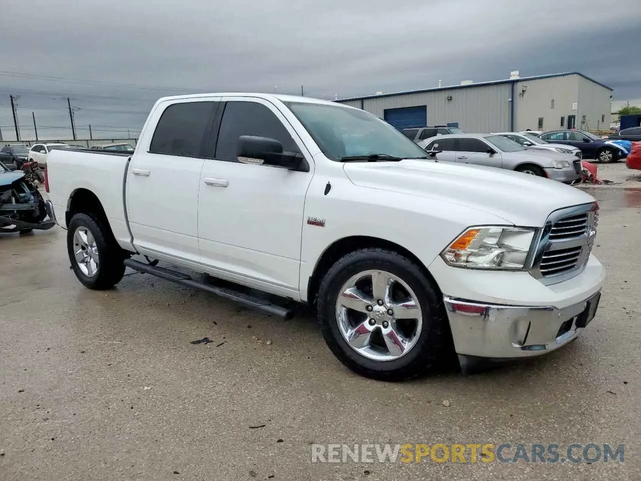 4 Photograph of a damaged car 1C6RR6LT5KS537130 RAM 1500 2019