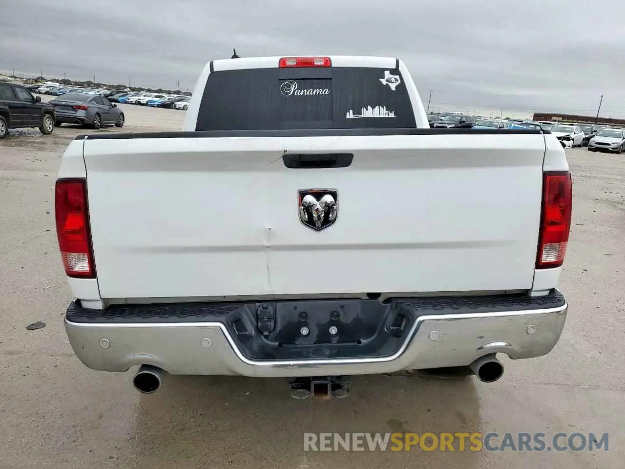 6 Photograph of a damaged car 1C6RR6LT5KS537130 RAM 1500 2019
