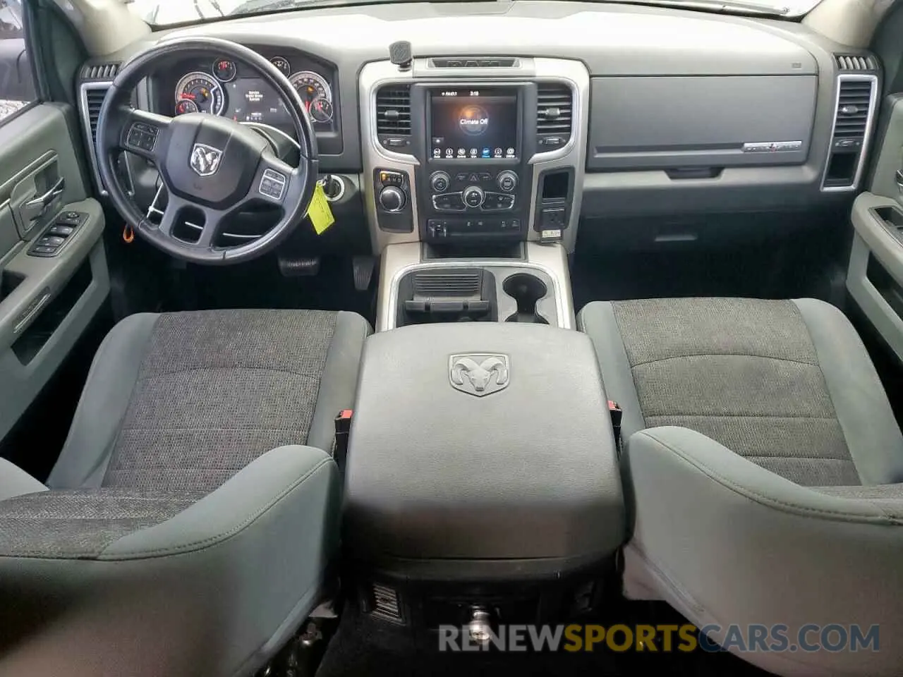 8 Photograph of a damaged car 1C6RR6LT5KS537130 RAM 1500 2019