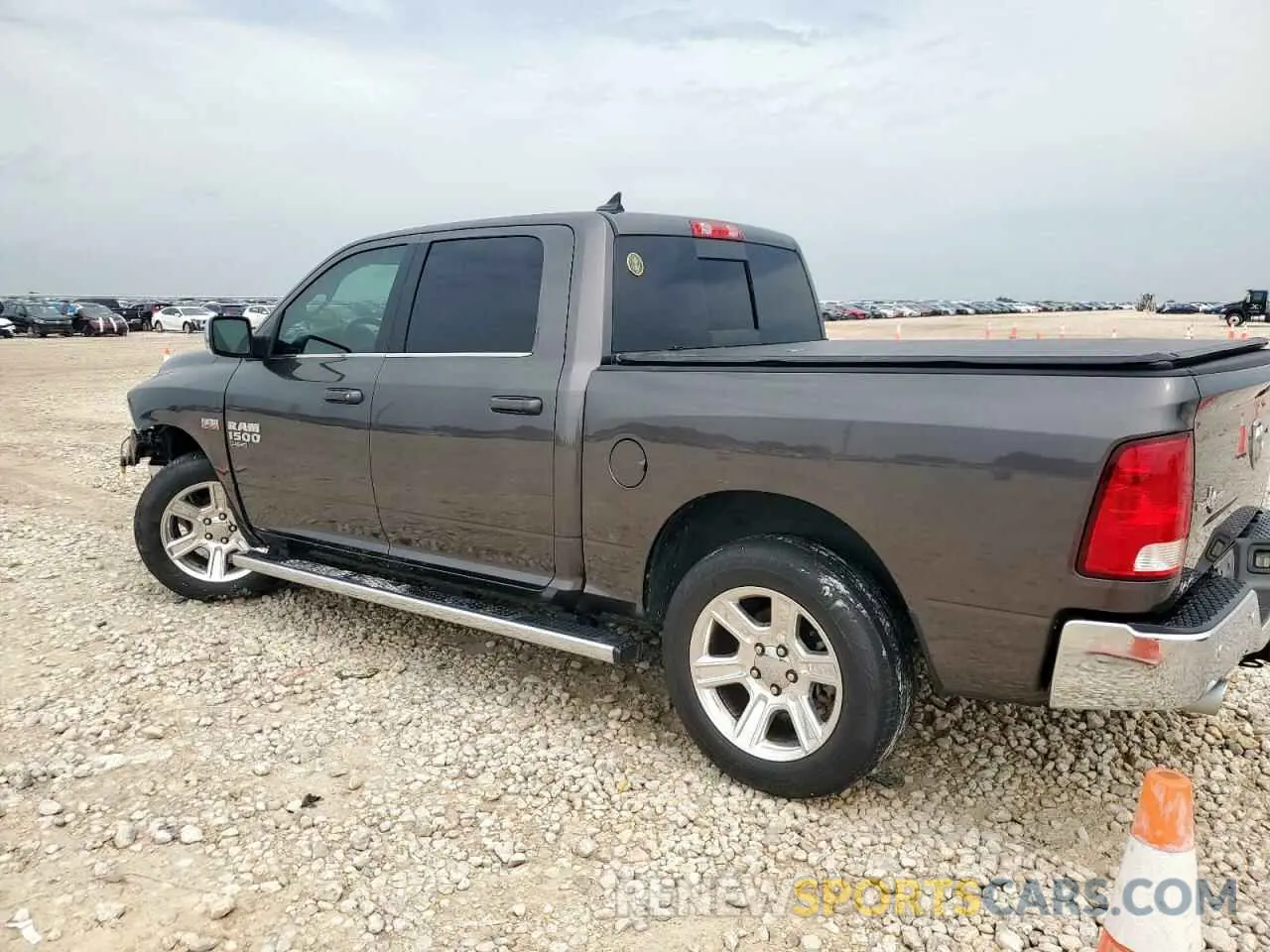 2 Photograph of a damaged car 1C6RR6LT5KS586523 RAM 1500 2019