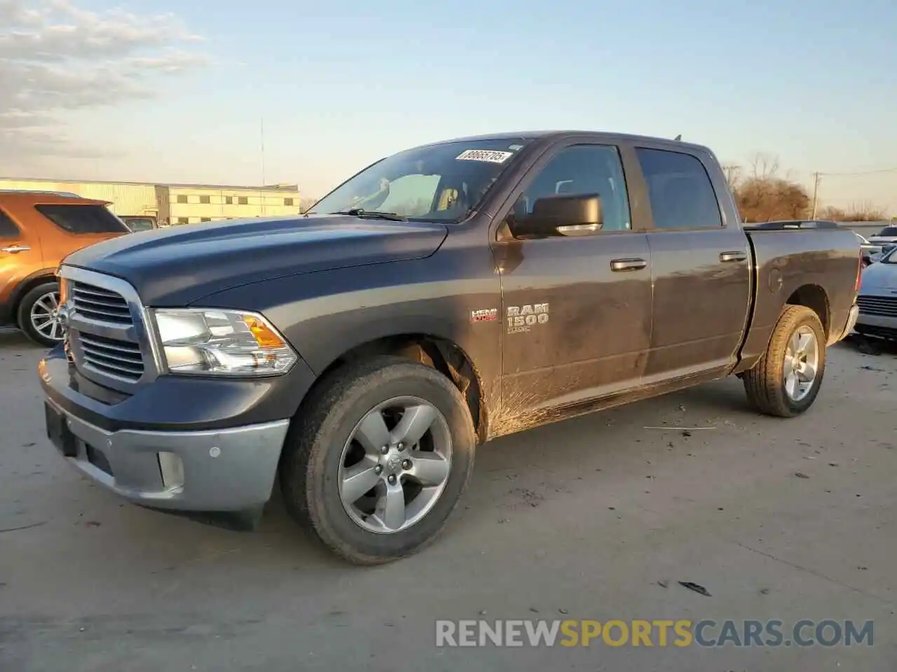 1 Photograph of a damaged car 1C6RR6LT6KS508204 RAM 1500 2019