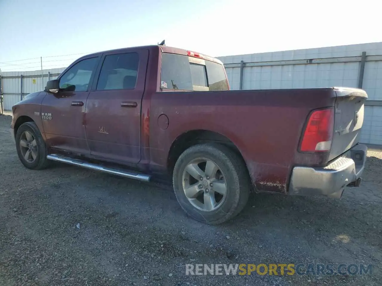 2 Photograph of a damaged car 1C6RR6LT7KS539462 RAM 1500 2019