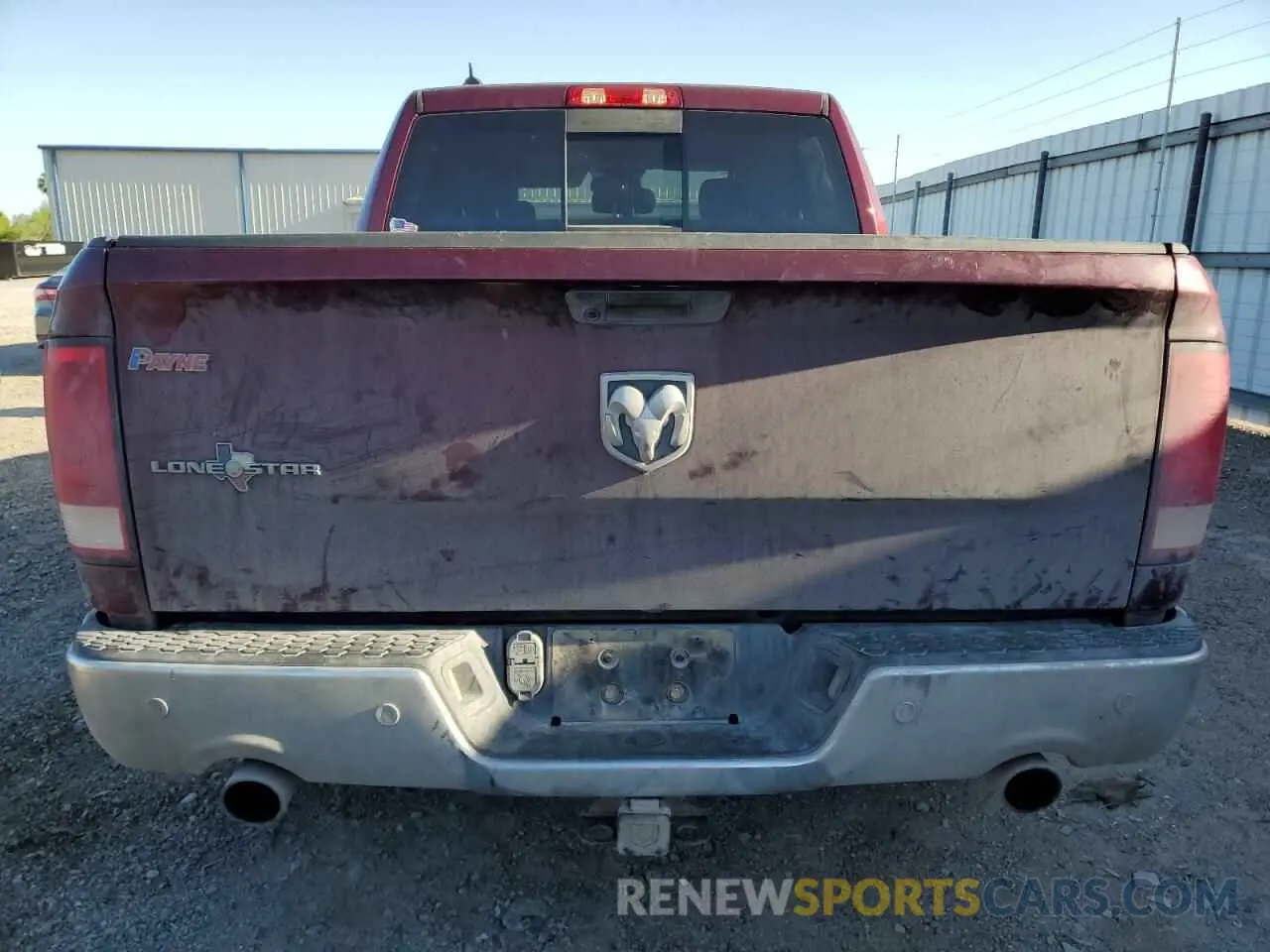 6 Photograph of a damaged car 1C6RR6LT7KS539462 RAM 1500 2019