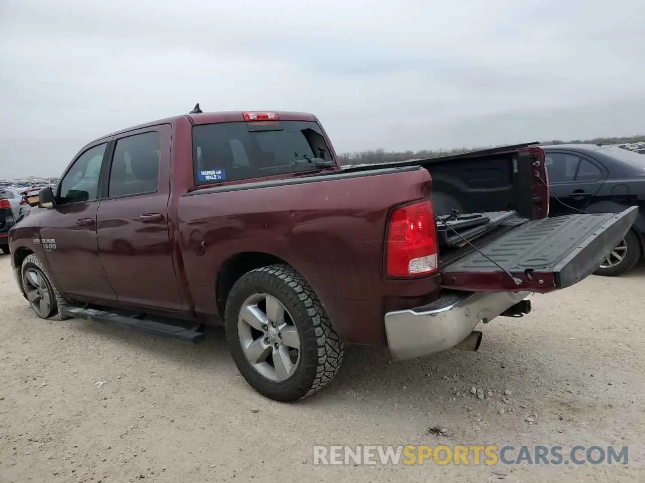 2 Photograph of a damaged car 1C6RR6LT8KS529037 RAM 1500 2019
