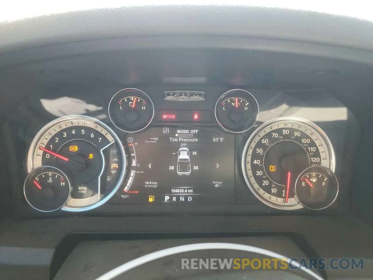 9 Photograph of a damaged car 1C6RR6LT9KS549054 RAM 1500 2019