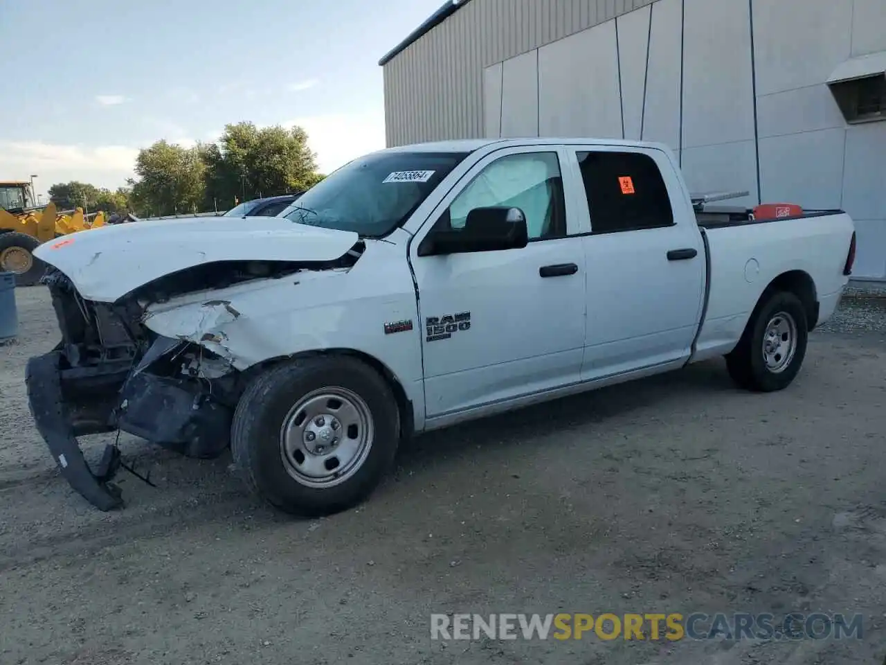 1 Photograph of a damaged car 1C6RR6ST5KS609056 RAM 1500 2019