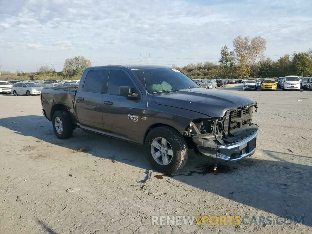 4 Photograph of a damaged car 1C6RR6TT4KS653810 RAM 1500 2019