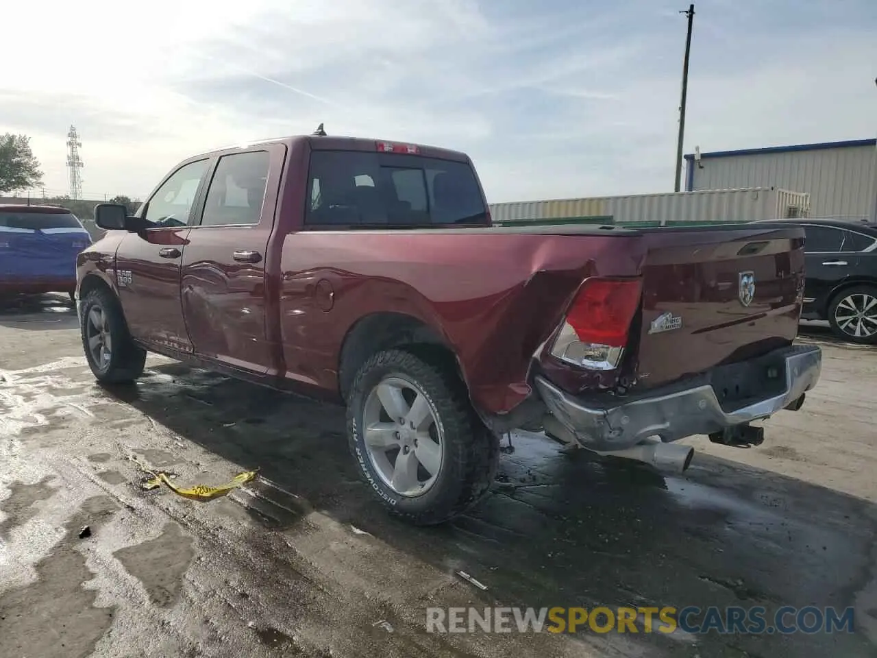 2 Photograph of a damaged car 1C6RR6TT4KS683549 RAM 1500 2019