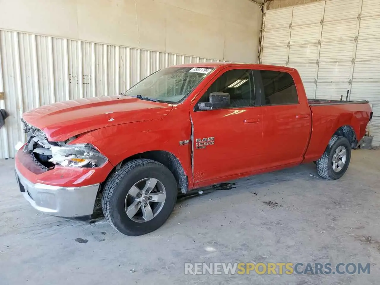 1 Photograph of a damaged car 1C6RR6TT5KS661284 RAM 1500 2019
