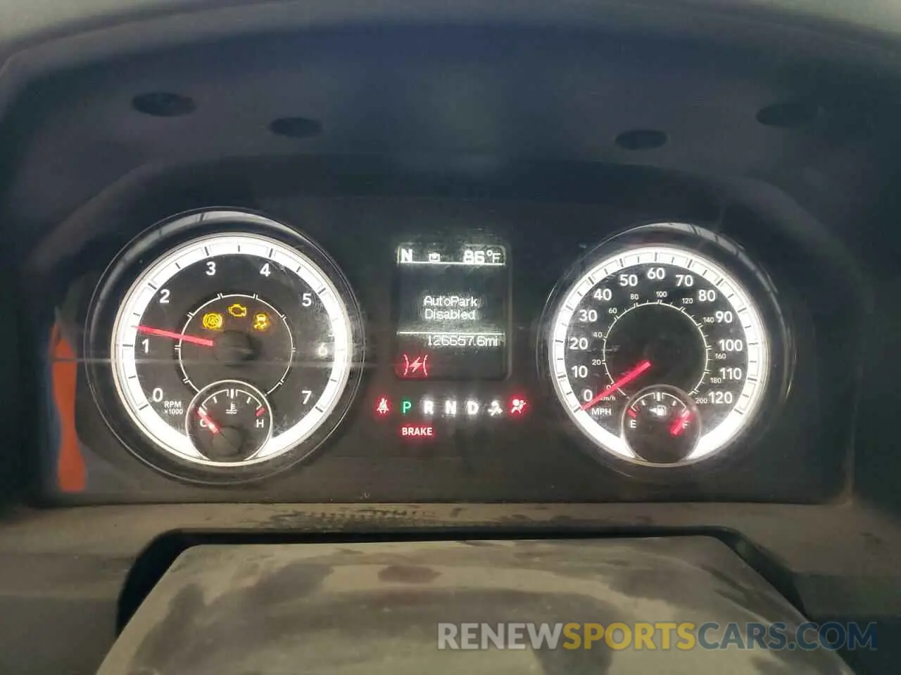 9 Photograph of a damaged car 1C6RR6TT5KS661284 RAM 1500 2019