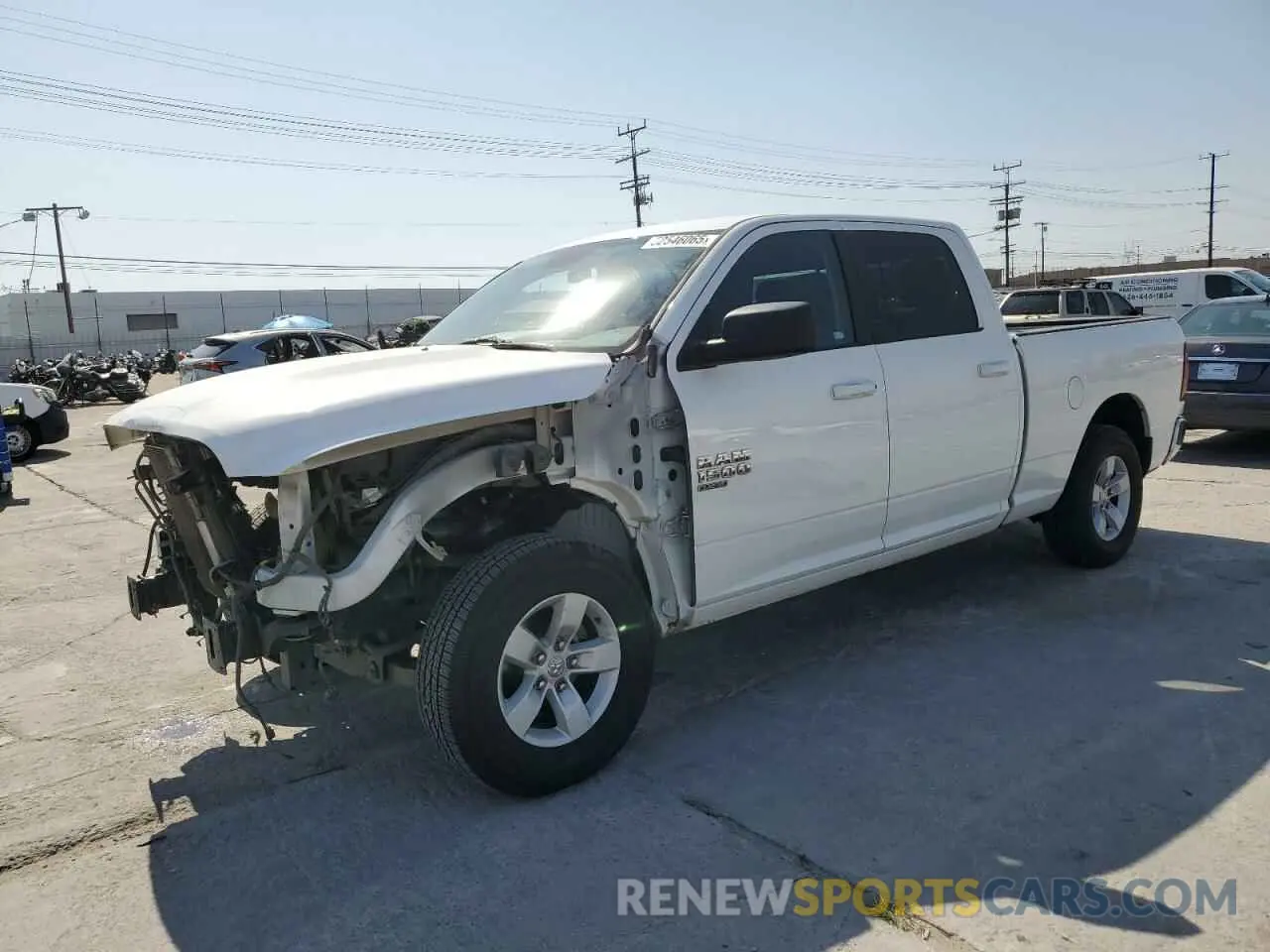 1 Photograph of a damaged car 1C6RR6TT9KS711734 RAM 1500 2019