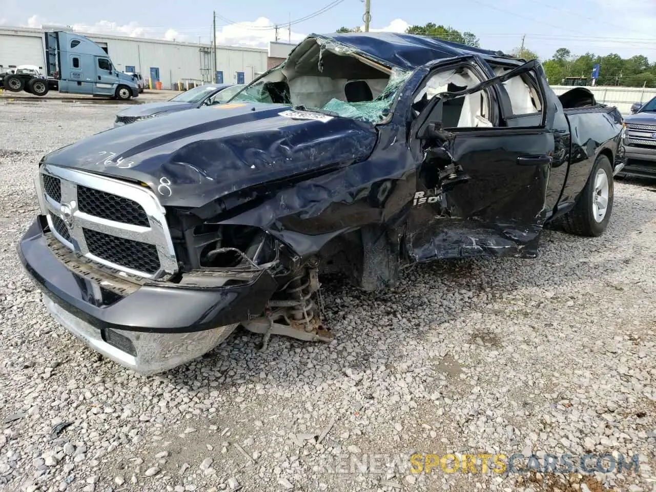 1 Photograph of a damaged car 1C6RR6TTXKS509646 RAM 1500 2019