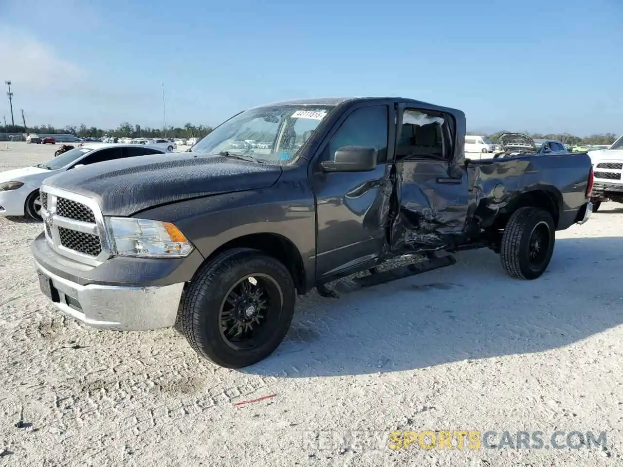 1 Photograph of a damaged car 1C6RR6TTXKS561732 RAM 1500 2019