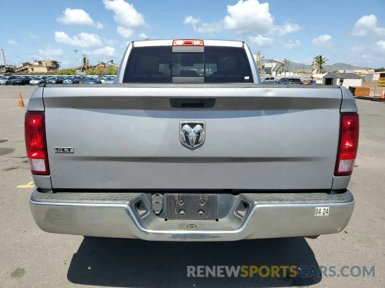 6 Photograph of a damaged car 1C6RR6TTXKS727294 RAM 1500 2019