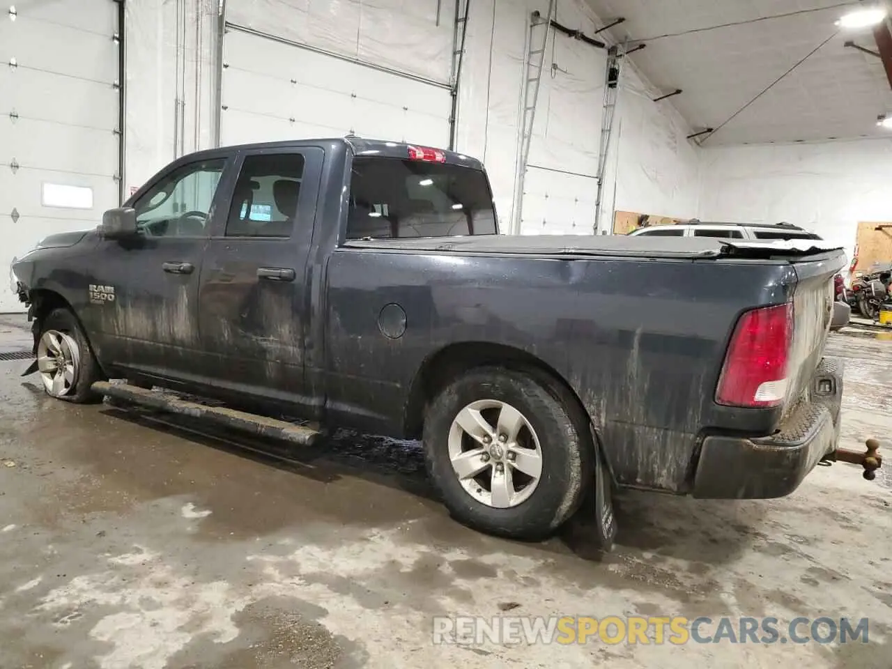 2 Photograph of a damaged car 1C6RR7FG0KS589706 RAM 1500 2019