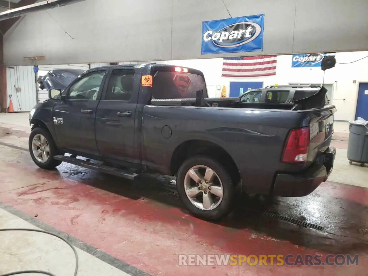 2 Photograph of a damaged car 1C6RR7FG0KS705471 RAM 1500 2019