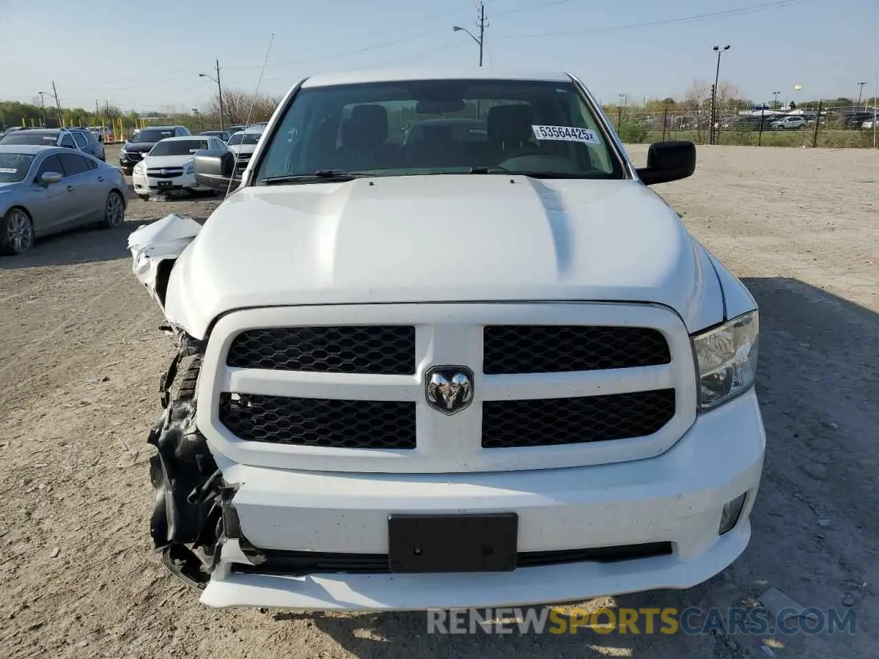5 Photograph of a damaged car 1C6RR7FG1KS543253 RAM 1500 2019