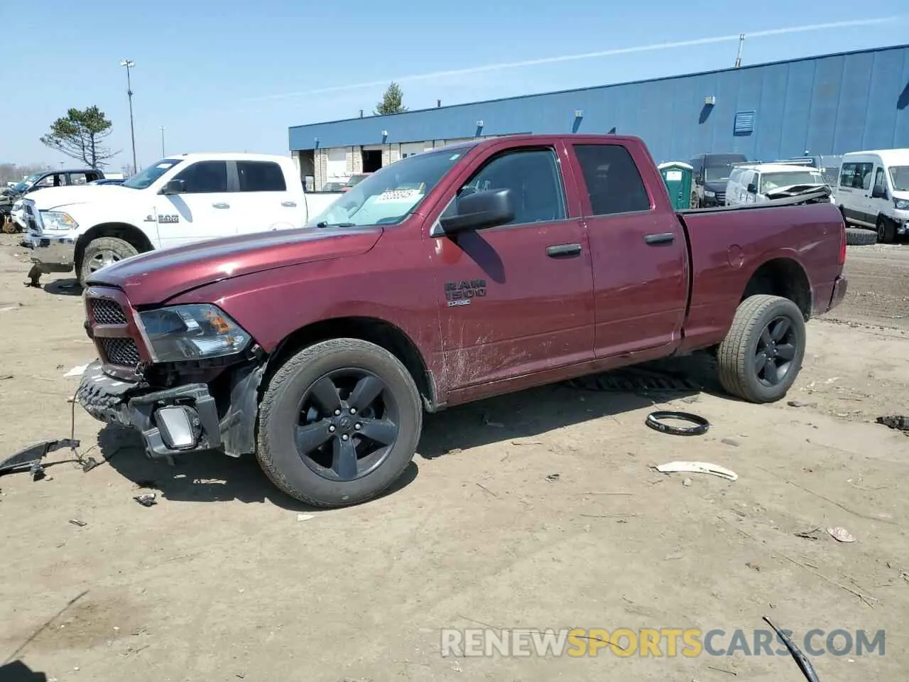 1 Photograph of a damaged car 1C6RR7FG2KS568503 RAM 1500 2019