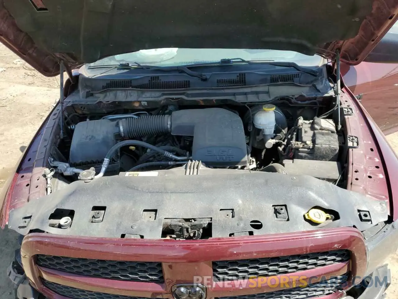 11 Photograph of a damaged car 1C6RR7FG2KS568503 RAM 1500 2019