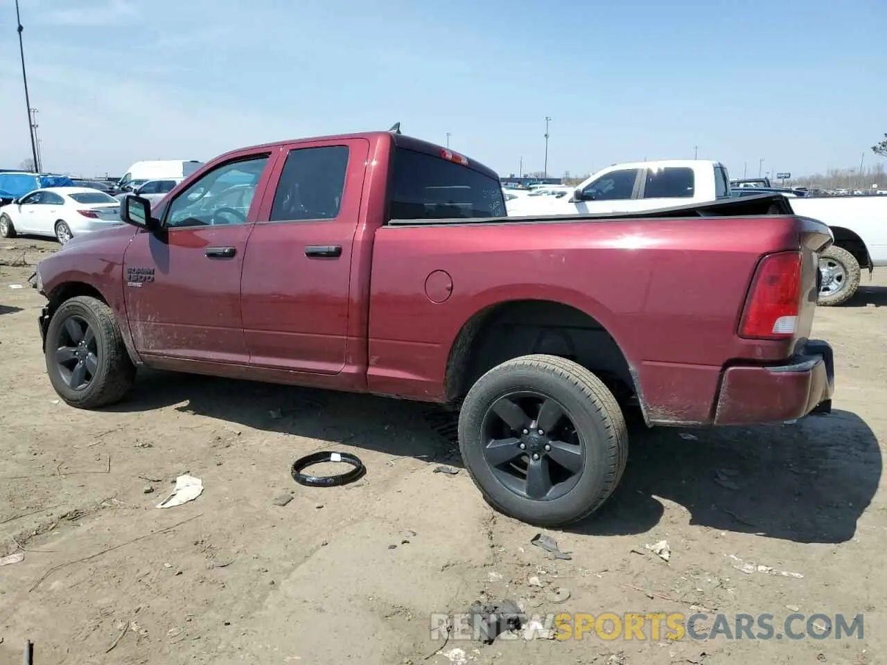 2 Photograph of a damaged car 1C6RR7FG2KS568503 RAM 1500 2019