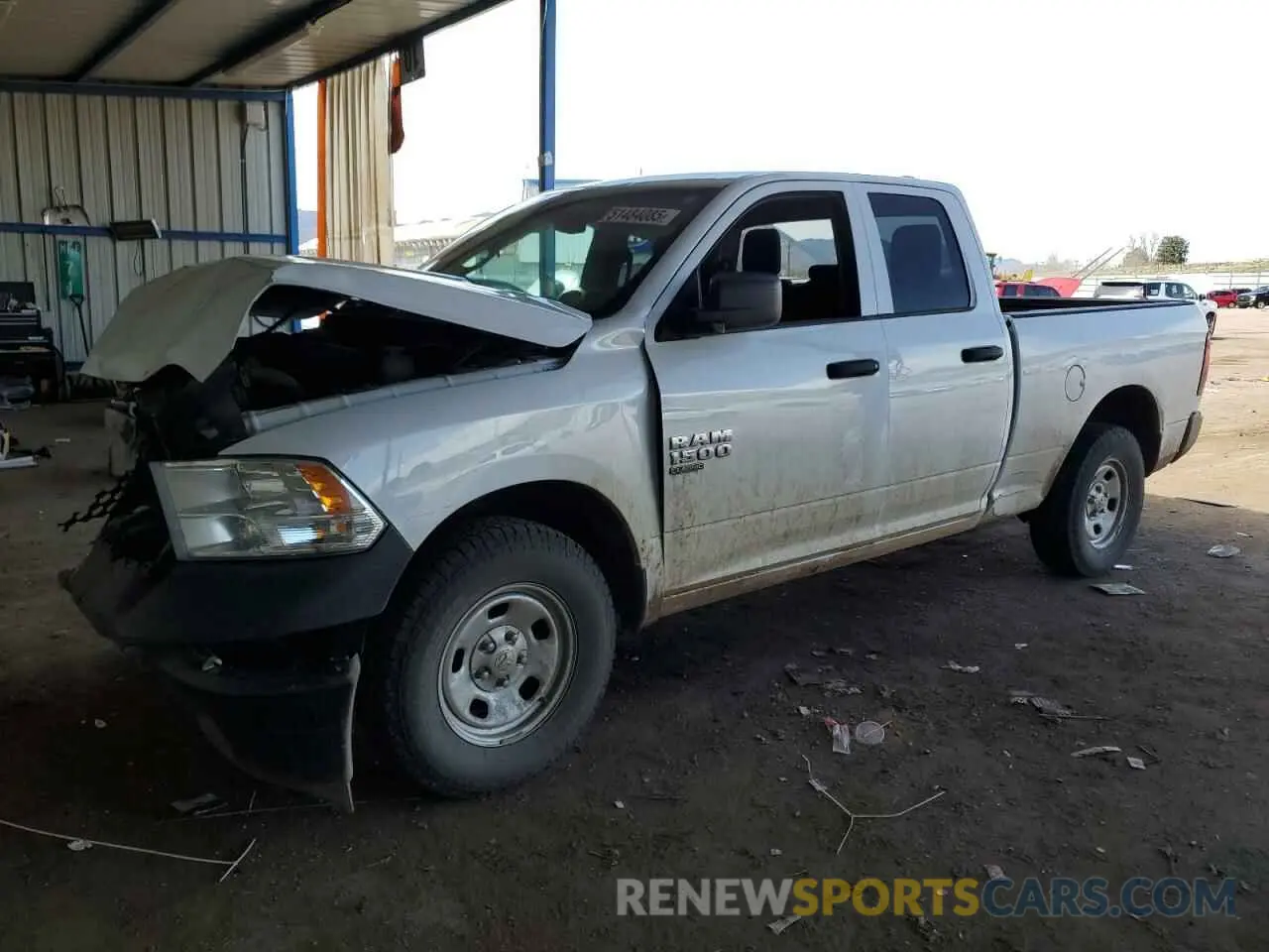 1 Photograph of a damaged car 1C6RR7FG2KS667998 RAM 1500 2019