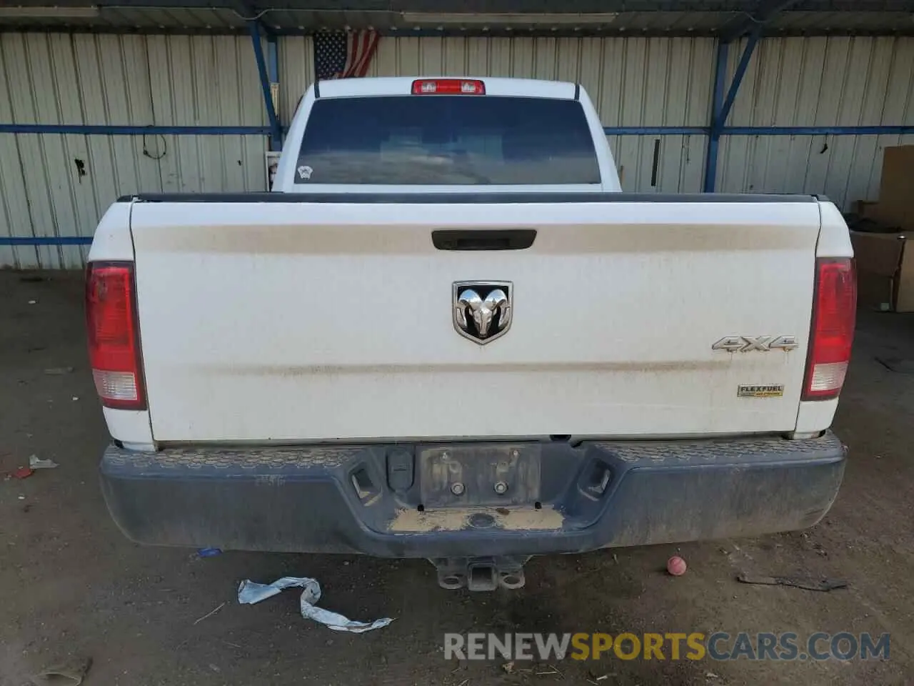 6 Photograph of a damaged car 1C6RR7FG2KS667998 RAM 1500 2019