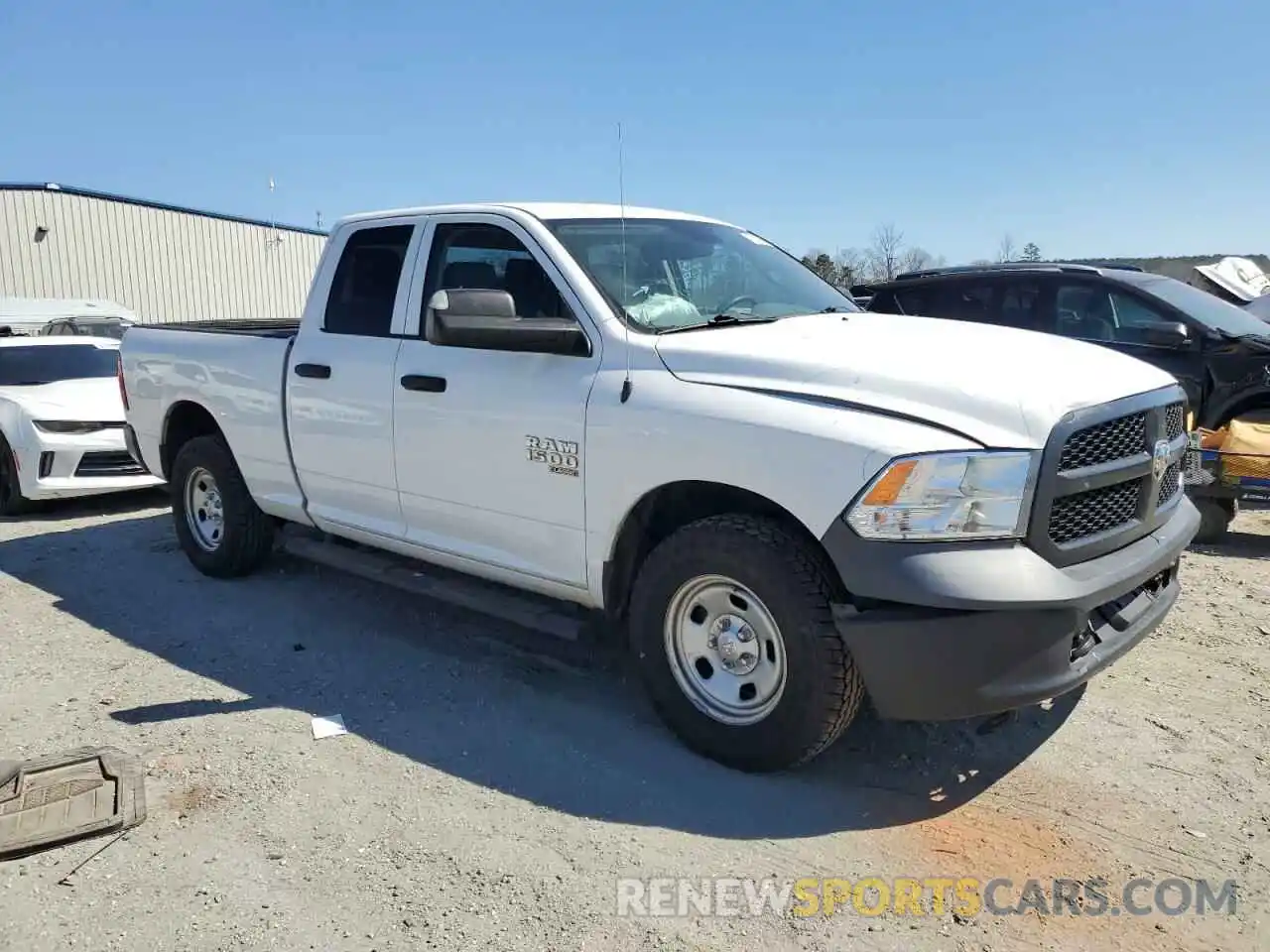 4 Photograph of a damaged car 1C6RR7FG3KS544176 RAM 1500 2019