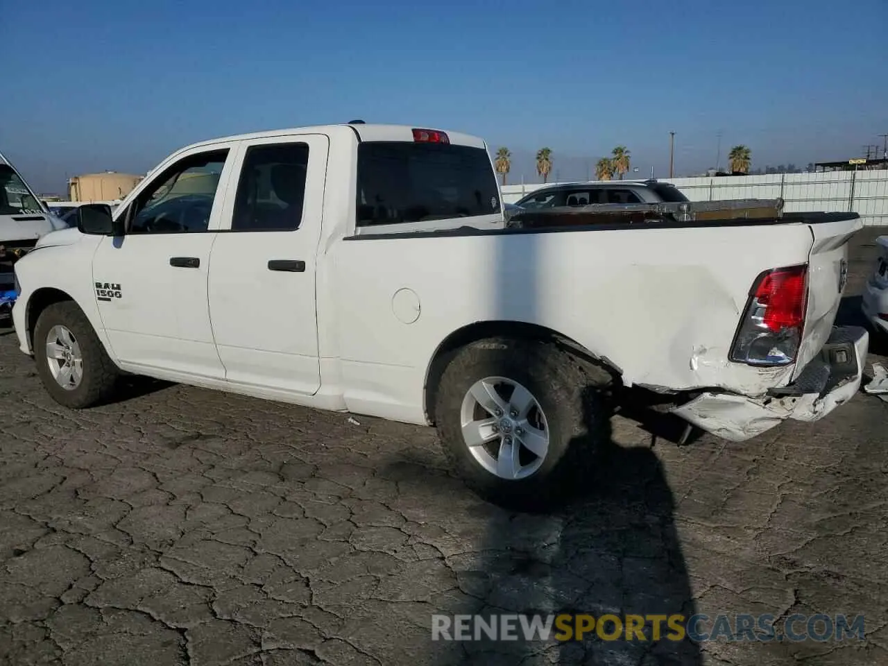 2 Photograph of a damaged car 1C6RR7FG4KS639166 RAM 1500 2019