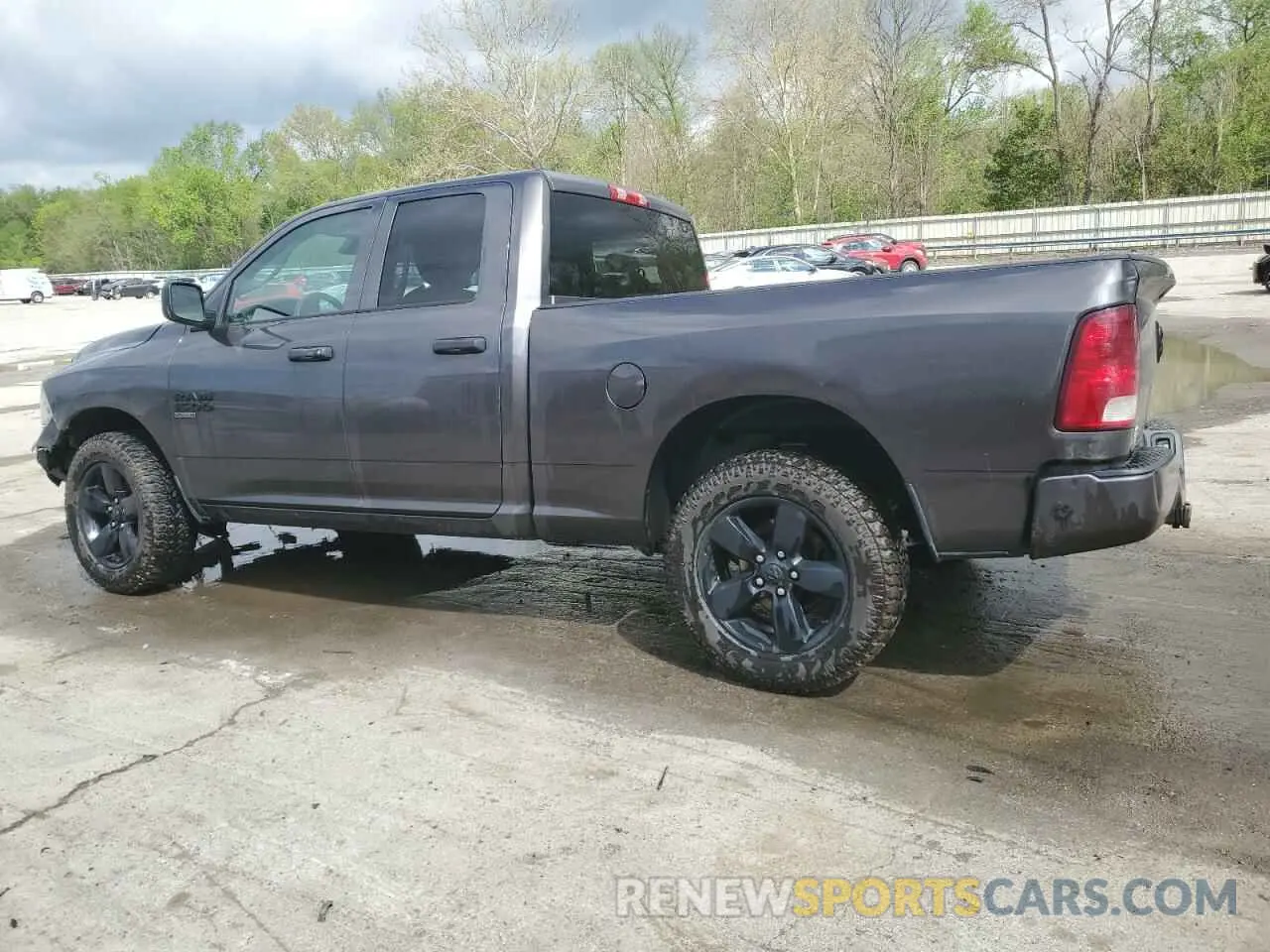 2 Photograph of a damaged car 1C6RR7FG5KS535057 RAM 1500 2019