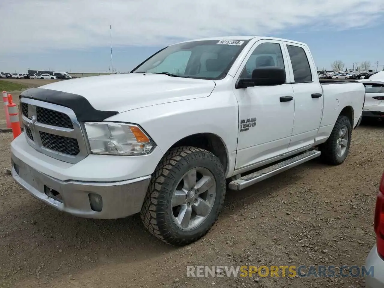 1 Photograph of a damaged car 1C6RR7FG5KS594755 RAM 1500 2019