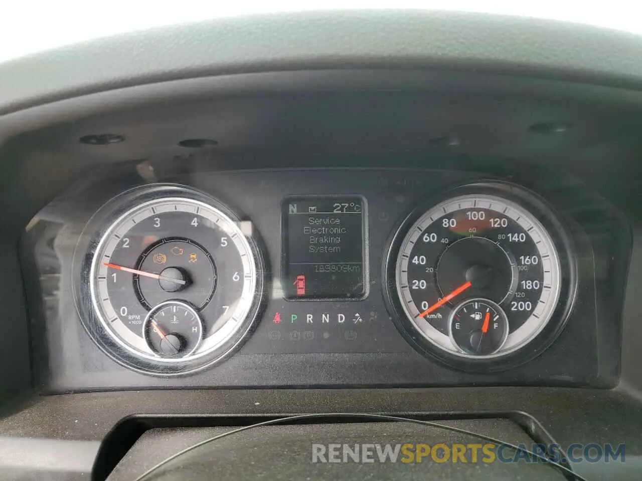 9 Photograph of a damaged car 1C6RR7FG5KS594755 RAM 1500 2019
