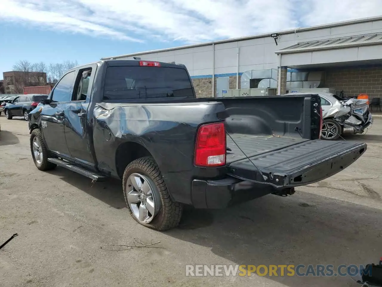 2 Photograph of a damaged car 1C6RR7FG6KS525346 RAM 1500 2019