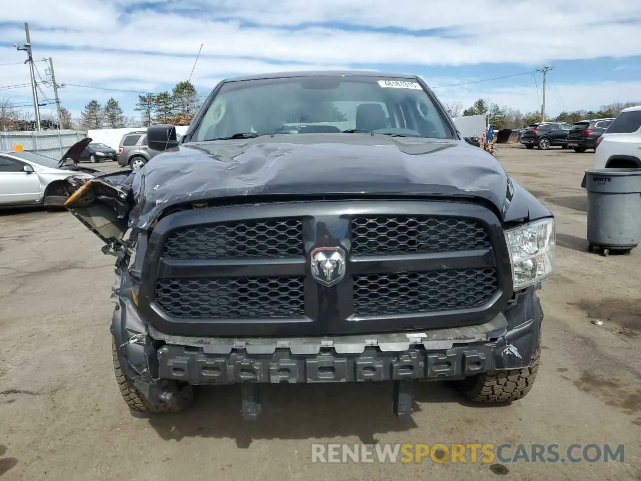 5 Photograph of a damaged car 1C6RR7FG6KS525346 RAM 1500 2019